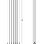 Wyoming Grey Vertical Column Radiator - 1500x380mm