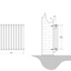 Minnesota Grey Double Horizontal Radiator - 600x590mm