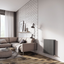 Minnesota Grey Double Horizontal Radiator - 600x590mm