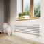 Minnesota White Double Horizontal Radiator - 472x1200mm