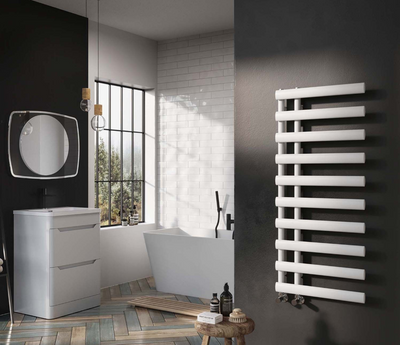 Massachusetts 1610 x 500mm Vertical Radiator - White