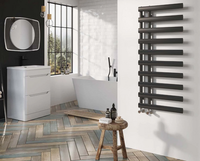 Massachusetts 1610 x 500mm Vertical Radiator - Grey