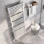 Delta 1600 x 550mm Double Layer Heated Towel Rail - White