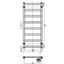 Wisconsin 1200 x 500mm Designer Towel Radiator - Chrome