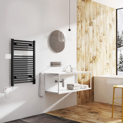 North Carolina 770x500mm Electric Heated Towel Rail – Anthracite