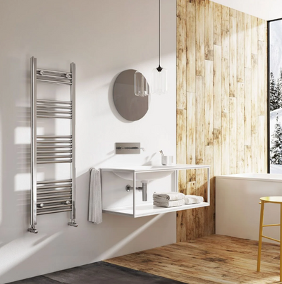 North Carolina 1200x400mm Heated Towel Rail – Chrome