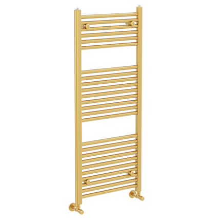 North Carolina 1200x600mm Heated Towel Rail – Brushed Gold N24