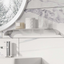 Mississippi 600mm Glass Shelf & Brackets