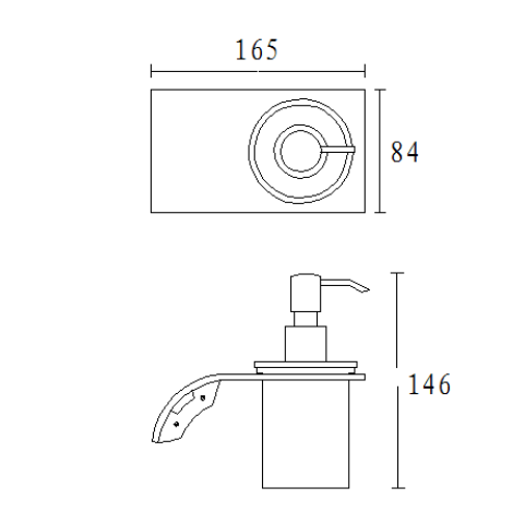 Mississippi Soap Dispenser & Holder