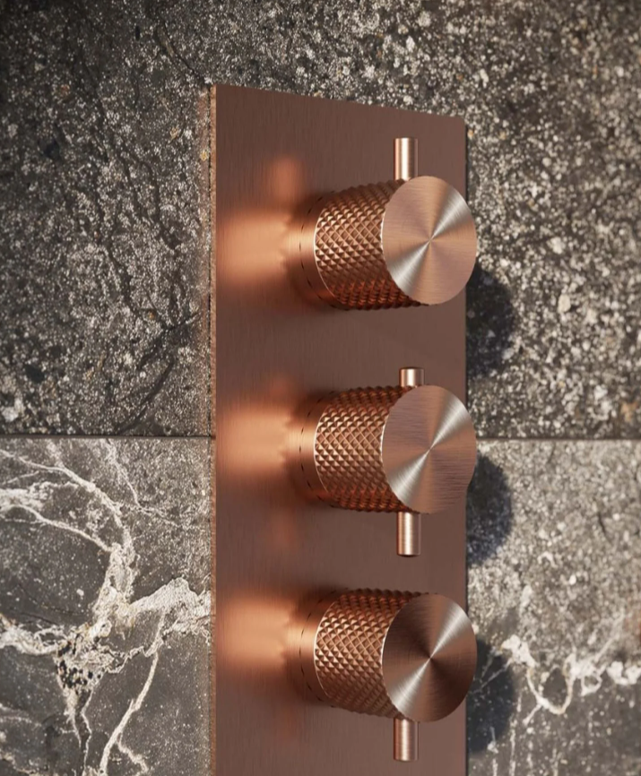 Chelsea Concealed Valve Shower Pack - Satin Bronze