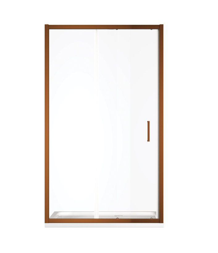 Murphy 1000mm Sliding Shower Door - Brushed Bronze N24