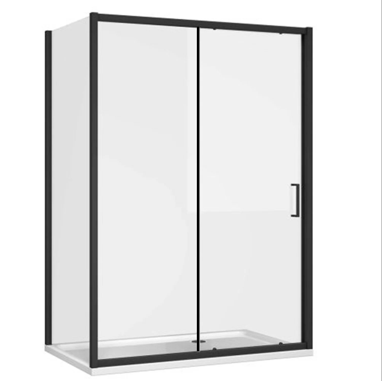 Murphy Black 1300mm Sliding Shower Door