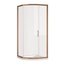 Murphy Brushed Bronze Sliding Shower Door Quadrant - 1000x900mm N24