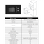 Prima BUILT-IN BLACK MICROWAVE PRCM202