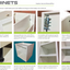 MATT SLAB 7 Piece Kitchen Unit Example Pack 4 Colour Door Options
