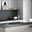 Zenith 12mm Compact Laminate Worktops Anthracite Metal - Traceless Premium - Black Core