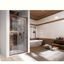Murphy 1200mm Sliding Shower Door - Brushed Bronze N24