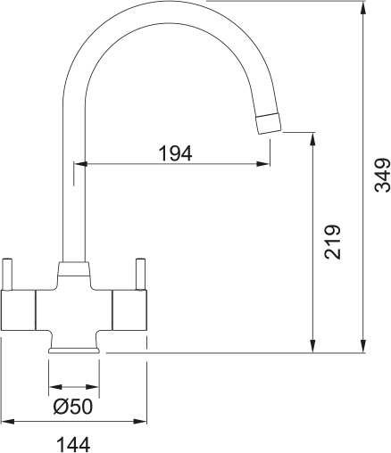 Franke Athena Chrome 115.0311.211
