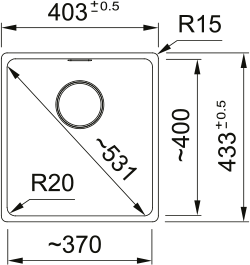 Carron Phoenix HAVEN 90 Stone Grey