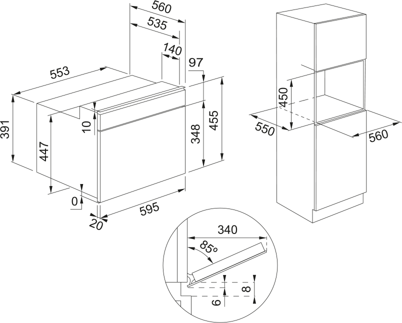 Franke Maris Combi Oven FMA 45 MW XS 131.0606.104