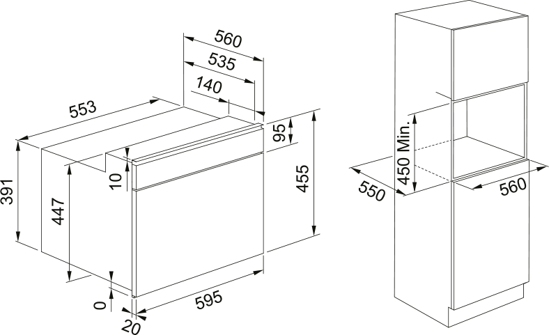 Franke Mythos Combi Compact Oven FMY 45 MW XS 131.0606.105