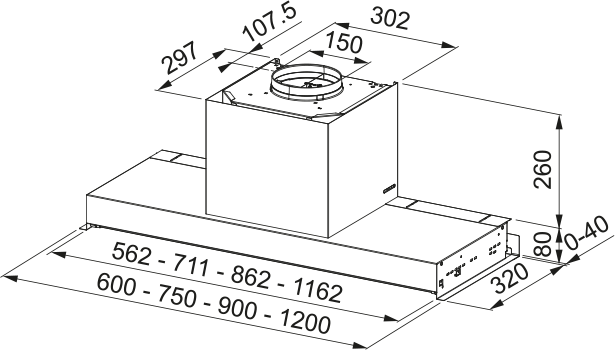 Franke Maris Drip-free FST DRIP-FREE 90 X/2 KL 305.0705.073
