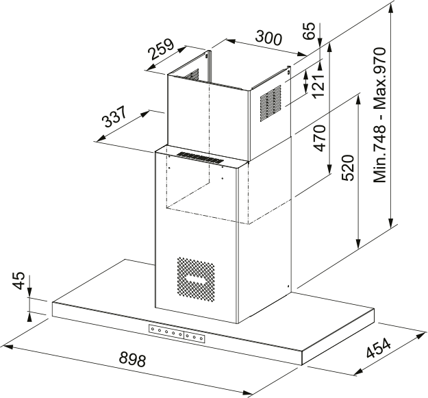 Franke HOOD FSMS F42 BK MATT/2  345.0654.933