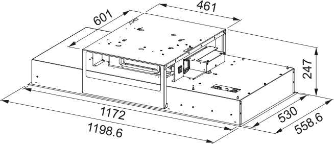Franke Mythos Ceiling Air Hub FCMY 120 350.0679.885