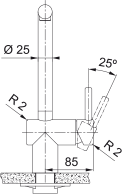 Franke Atlas Neo Anthracite 115.0638.828