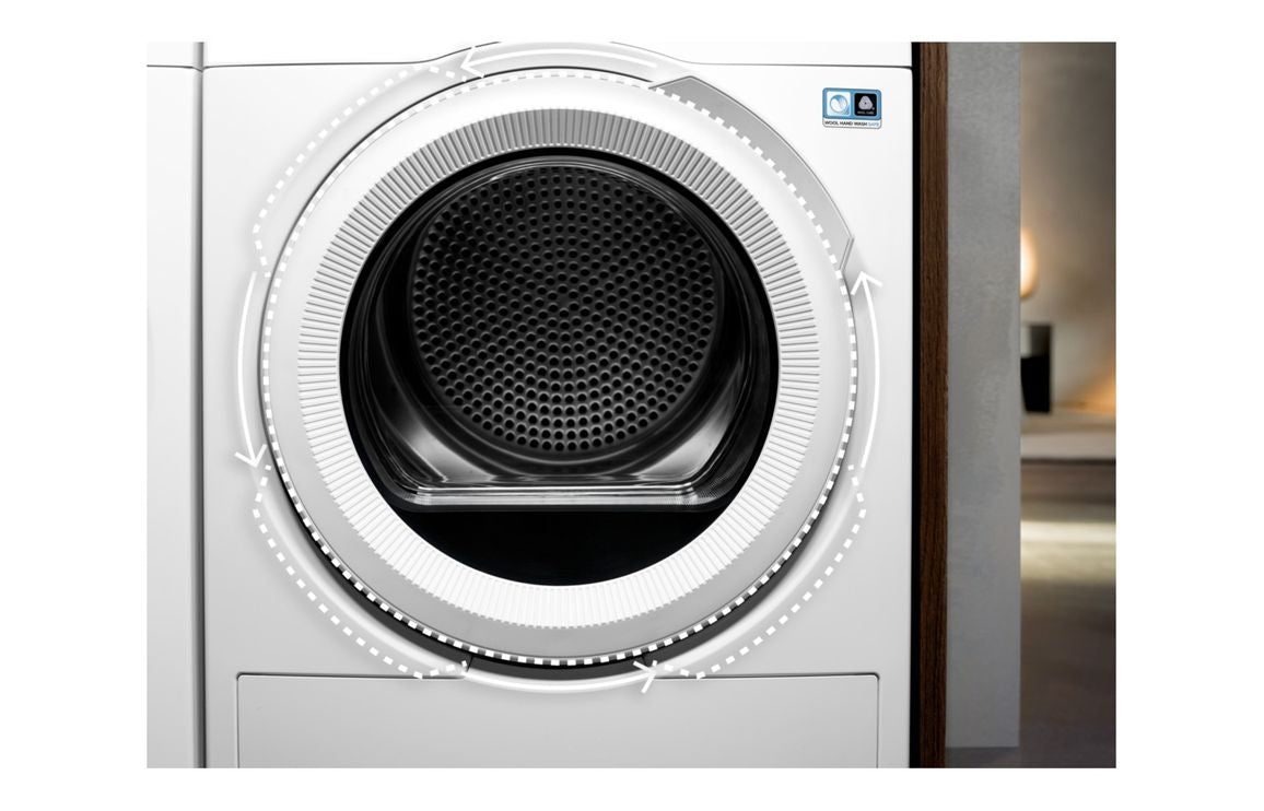 AEG TR718L4B F/S 8kg Heat Pump Condenser Dryer - White