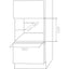 Elica Veritas BI24 B/I 60cm Wine Cabinet - Black Gloss
