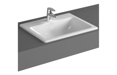 VitrA S20 550x455mm 1TH Countertop/Vessel Washbowl - White VTPB1024
