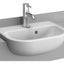 VitrA S20 450x350mm 1TH Semi Recessed Basin - White VTPB1026