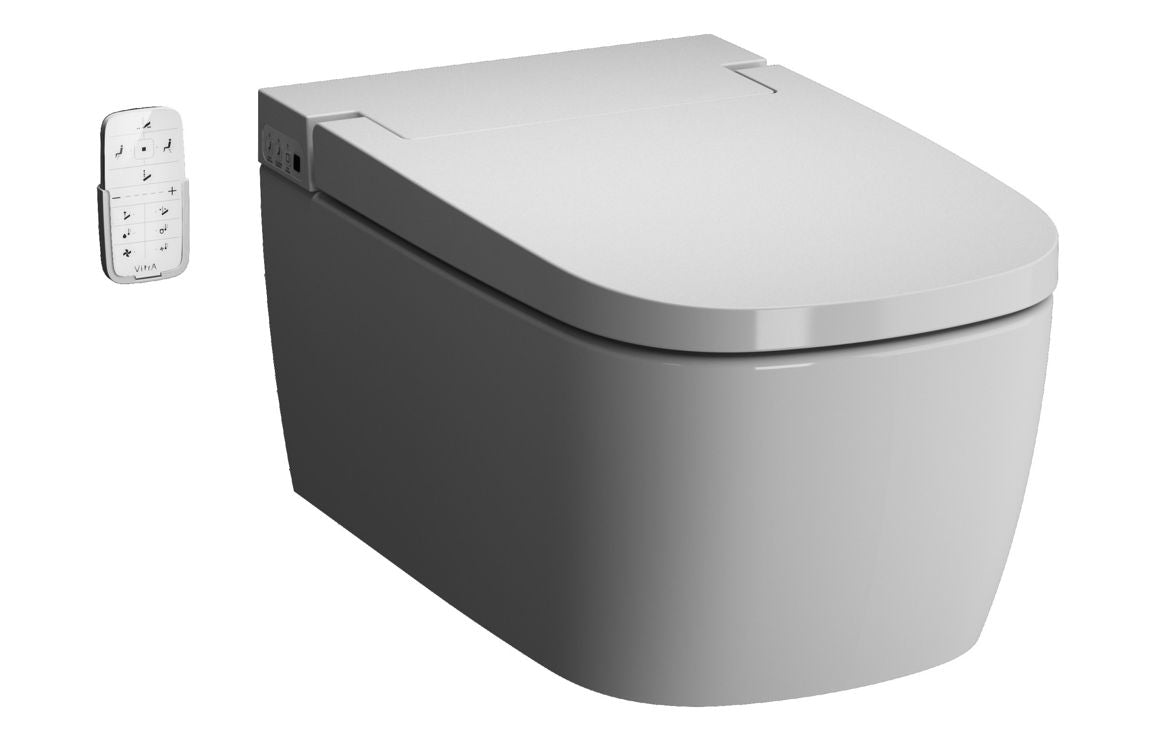 VitrA V-Care Comfort Rimless Smart Toilet - White VTPT0002