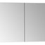 VitrA 1020x695mm Mirrored Cabinet - Brushed Chrome VTFT0150