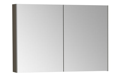 VitrA 1020x695mm Mirrored Cabinet - Brushed Chrome VTFT0150