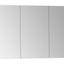 VitrA 1220x695mm Mirrored Cabinet - Brushed Chrome VTMS0002