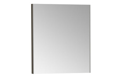 VitrA 620x695mm Rectangular Mirror - Brushed Chrome VTMS0018
