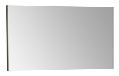 VitrA 1220x695mm Rectangular Mirror - Brushed Chrome VTMS0036