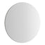 VitrA 595x595mm Round Mirror - Brushed Chrome VTMR0018