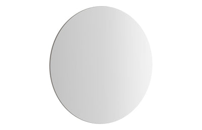 VitrA 995x995mm Round Mirror - Brushed Chrome VTMR0016