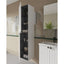VitrA Root Groove 40cm 2 Door Tall Unit (LH Hinge) - Matt White  VTFT1550