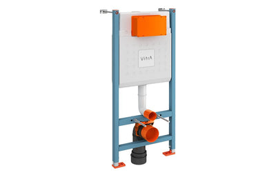 VitrA V-Fix Core WH 12cm WC Frame & Cistern VTWP0046