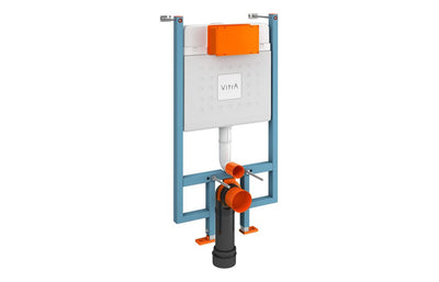 VitrA V-Fix Core WH 8cm 3/6L WC Frame & Cistern VTWP0006