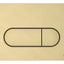 VitrA Loop Round Flush Plate - Brushed Gold VTAC0236