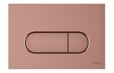 VitrA Loop Round Flush Plate - Soft Copper VTAC0280