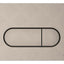 VitrA Loop Round Flush Plate - Brushed Nickel VTAC0274