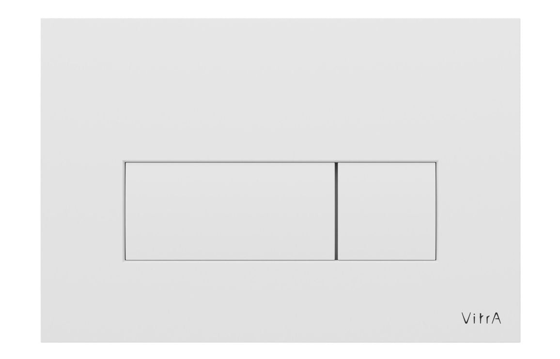 VitrA Loop Square Flush Plate - Gloss White  VTAC0284