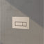VitrA Loop Square Flush Plate - Brushed Nickel VTAC0244