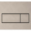 VitrA Loop Square Flush Plate - Brushed Nickel VTAC0244